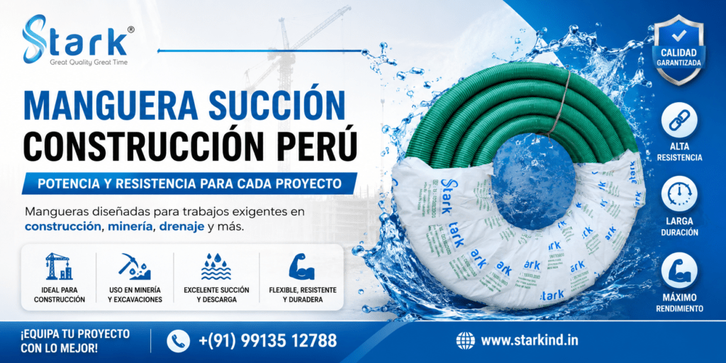 Manguera Succión Construcción Perú