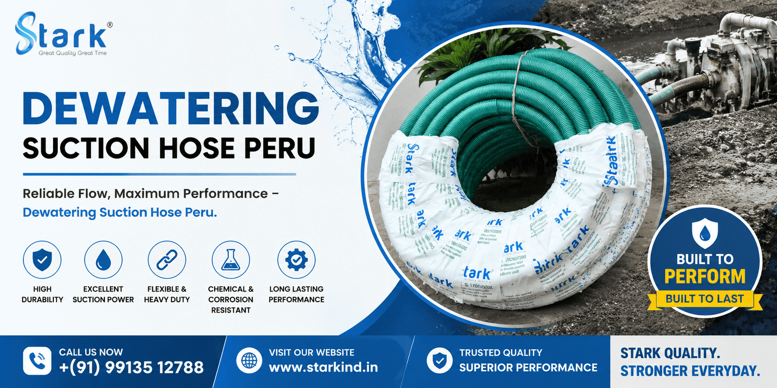 Dewatering Suction Hose Peru