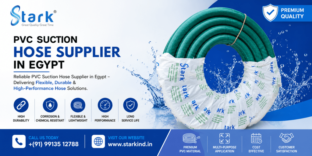 PVC Suction Hose Supplier in Egypt