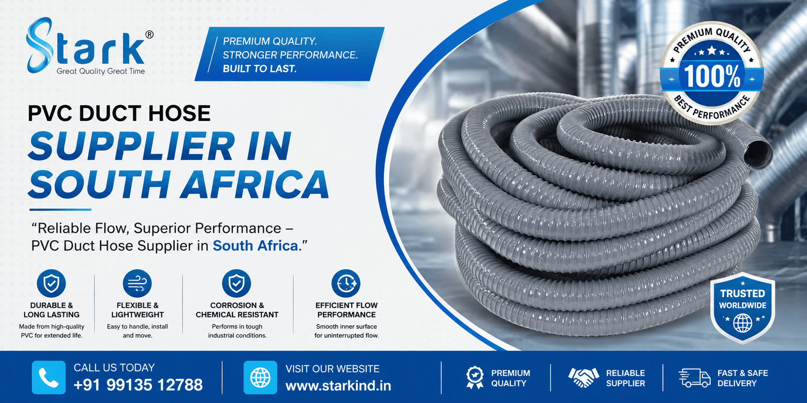 PVC Duct Hose Supplier in South Africa