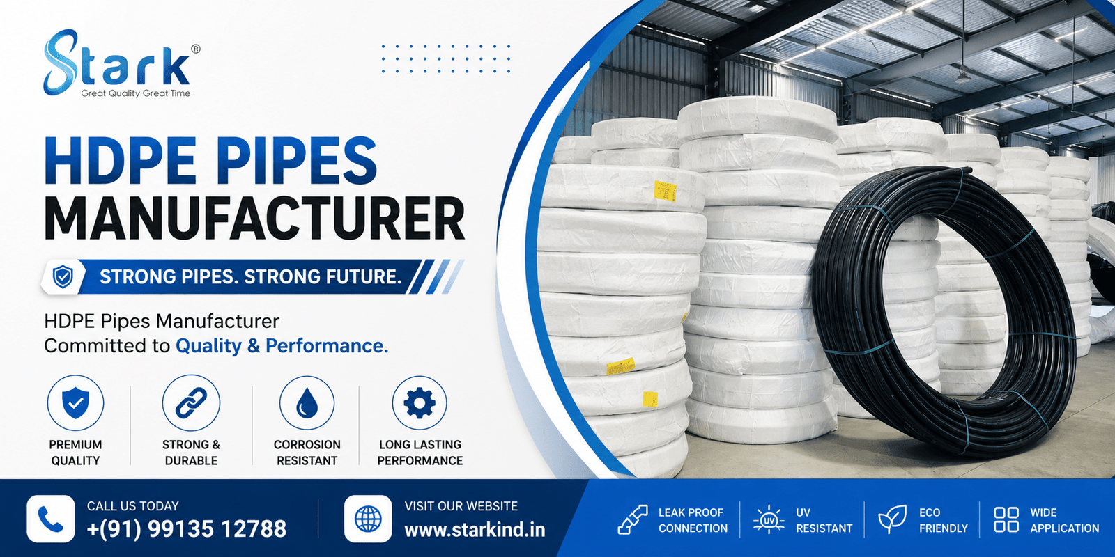 HDPE Pipes Manufacturer